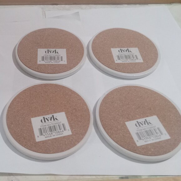 There Was A Fright Before Christmas 4 Piece Hot Toddy Egg Nog Drink Coaster Set - Picture 3 of 4